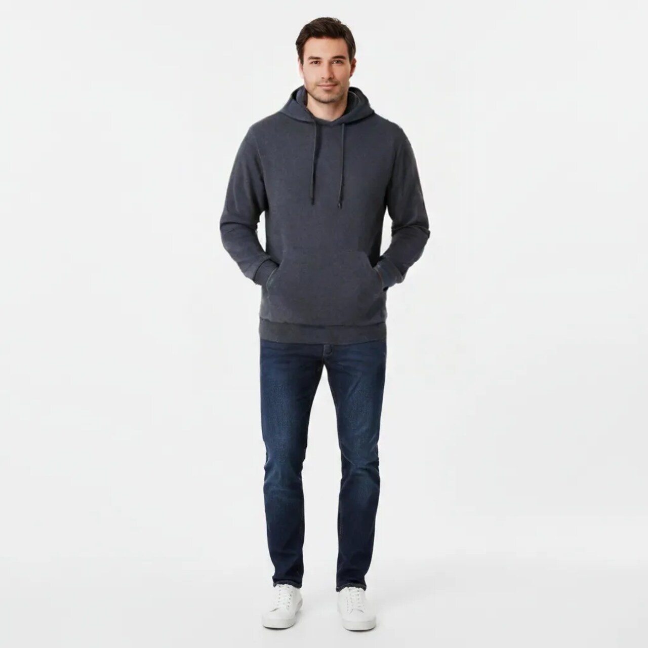 JERZEES NuBlend Hooded Sweatshirt for Casual, Winter & Everyday Wear